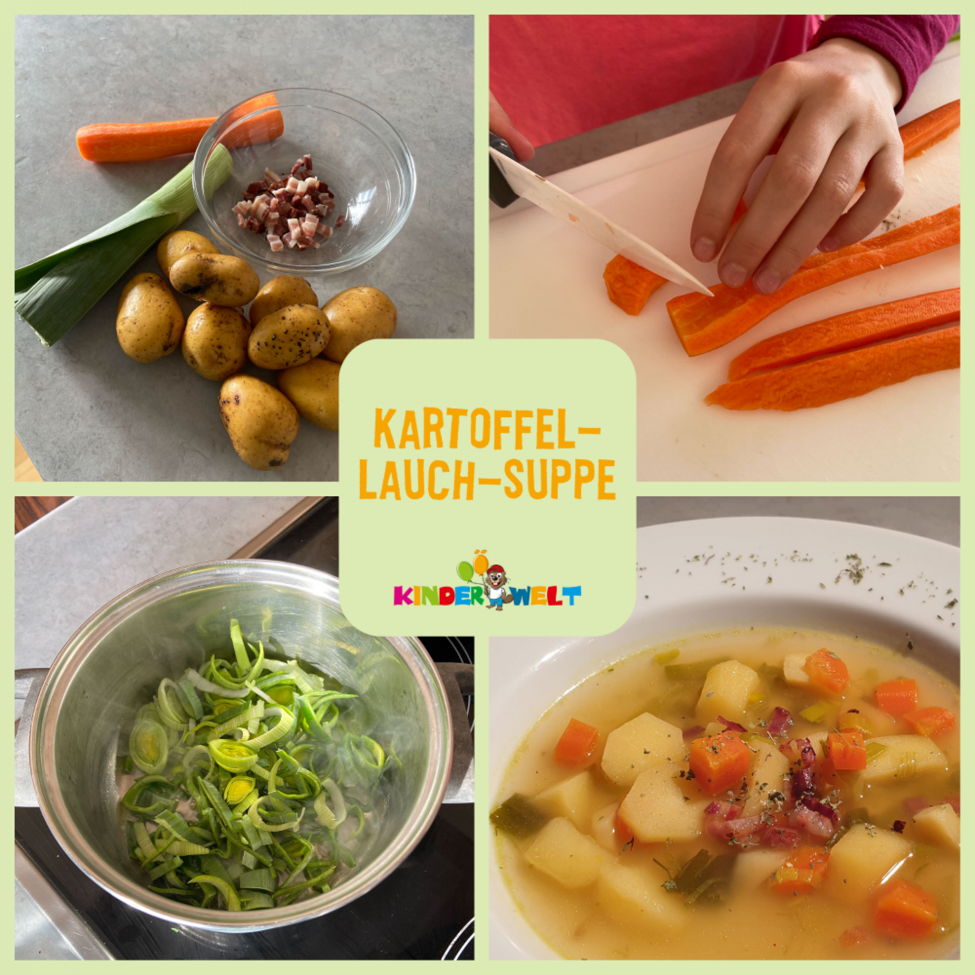 Kartoffel-Lauch-Suppe-Post